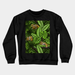 Jungle kitties Crewneck Sweatshirt